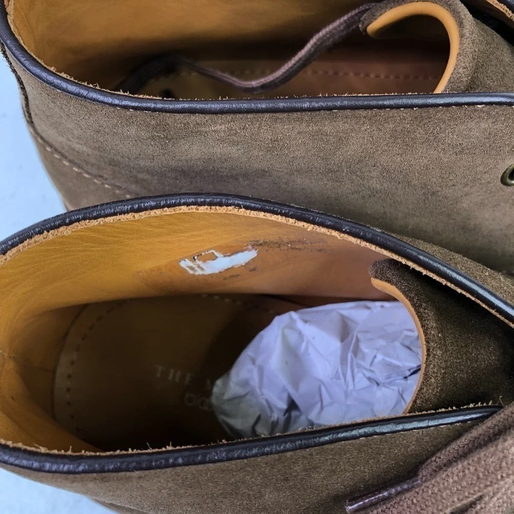 The Men’s Store Bloomingdales Sand Suede Chukka Boots Size 7.5